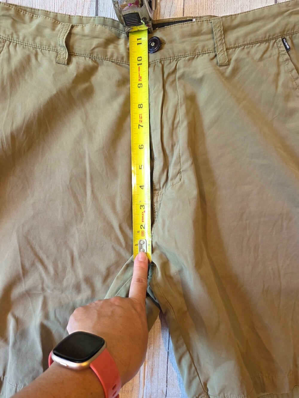 Billabong Men's Size 34 Casual Chino Surfer Shorts 8.5 Inseam Lightweight Tan - Picture 9 of 10